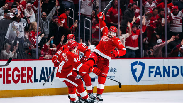 Detroit Red Wings ja Edmonton Oilers aloittivat eri aikakausien risteyksen